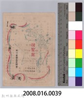 「祝聖誕」教會節目單及抄寫便條（路加02：14）藏品圖，第5張