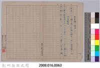 〈青草湖に疎開して〉、〈早春野景〉手稿藏品圖，第3張