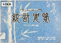 新竹縣政府統計要覽卅九年度（中華民國40年12月）藏品圖，第1張