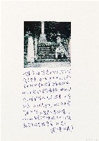 張學良老照片──張學良石加鹿事件忠魂碑前看書藏品圖，第1張