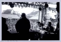 山歌比賽㈢　竹東舉辦山歌比賽，人山人海藏品圖，第1張