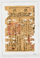 光緒15年2月臺北府新竹縣正堂給陳資雲下忙納戶執照藏品圖，第1張