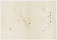 劉仁贊申請新竹州竹東郡芎林庄柯子林實測設計圖藏品圖，第1張