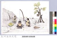 黑帶巴彥畫冊-49野餐藏品圖，第2張
