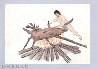 泰雅族的樂器與口傳-7燒山豬毛-2藏品圖，第1張