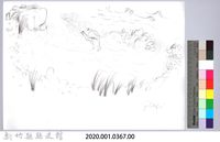 黑帶巴彥圖稿-7蚊帳撈魚藏品圖，第2張