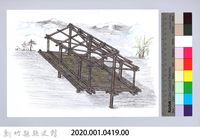 七柱穀倉-14七柱穀倉尖頂式的搭建9：放橫木藏品圖，第2張