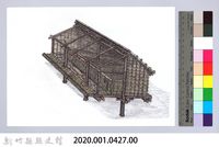 七柱穀倉-22七柱穀倉尖頂式的搭建14-2：隔間搭設完成圖藏品圖，第2張