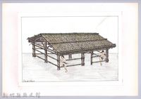 泰雅族的建築史：房屋篇-37竹屋的搭建4：架牆骨藏品圖，第1張