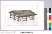 泰雅族的建築史：房屋篇-37竹屋的搭建4：架牆骨藏品圖，第2張