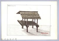 泰雅族的建築史：穀倉篇-21四柱穀倉的搭建10：鋪屋頂藏品圖，第1張