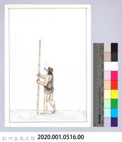 泰雅族的樂器與口傳-1泰雅族傳統丈量高度的方法藏品圖，第2張