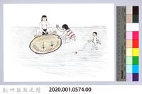 記憶中桃山村童玩的演進-4鬥陀螺藏品圖，第2張