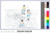 記憶中桃山村童玩的演進-12跳天堂藏品圖，第2張