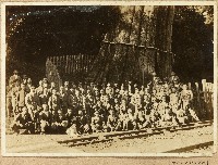 劉興熙宜蘭農林學校畢業旅行團體照藏品圖，第1張