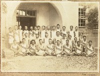 劉興熙宜蘭農林學校田徑隊團體照藏品圖，第1張