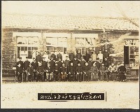 劉家均關西農業補習學校第二屆畢業紀念照（昭和2年3月）藏品圖，第1張