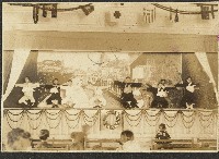 日據時代國小遊藝會活動照片藏品圖，第1張