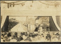 日據時代國小遊藝會活動照片藏品圖，第1張