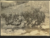 關西公學校野外露營活動照片藏品圖，第1張