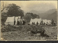 關西公學校野外露營活動照片藏品圖，第1張