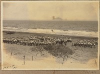 劉興熙宜蘭農林學校宜蘭海邊遠足照片藏品圖，第1張