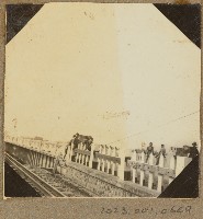 日據時期鐵道街景照片藏品圖，第1張