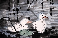 荷塘戲鴨藏品圖，第5張