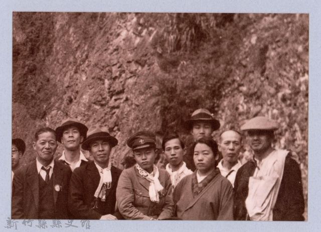 龍瑛宗翻拍照257：日本旅行協會團體照2的圖片