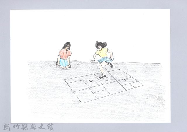 記憶中桃山村童玩的演進-11踢毽子的圖片