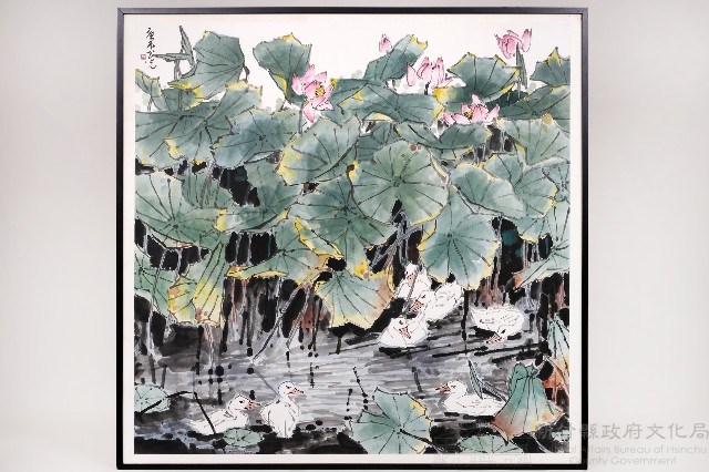 荷塘戲鴨藏品圖，第2張