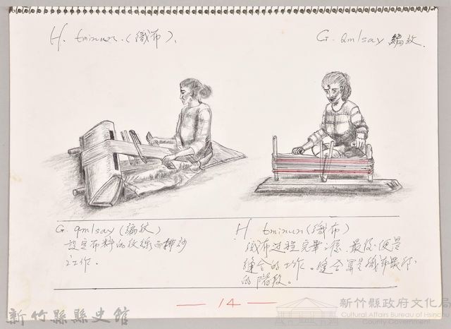 泰雅文化探索-14編紋、織布藏品圖，第1張