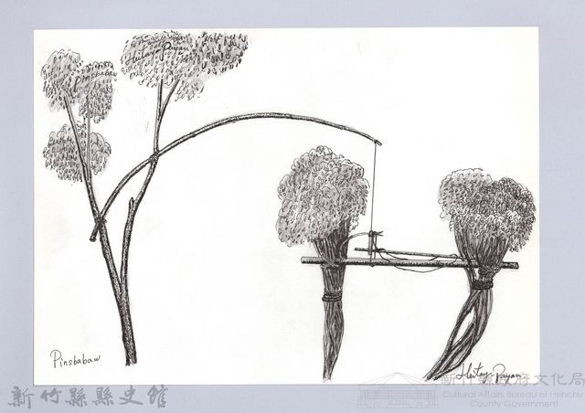 狩獵用具漁用-42樹上鳥類套腳式陷阱-1藏品圖，第1張