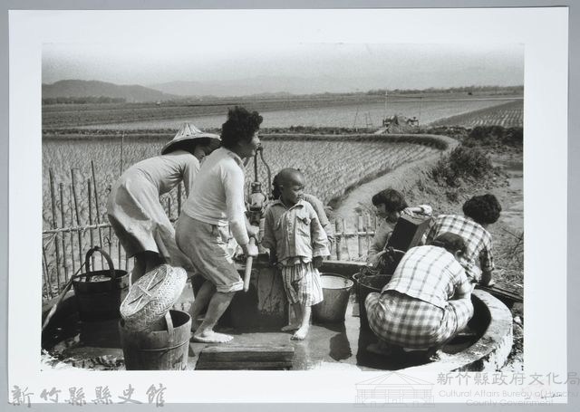 洗滌─台北近郊（1950）藏品圖，第1張