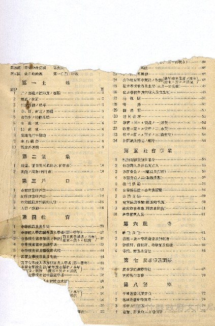 《新竹州第十五統計書》藏品圖，第1張