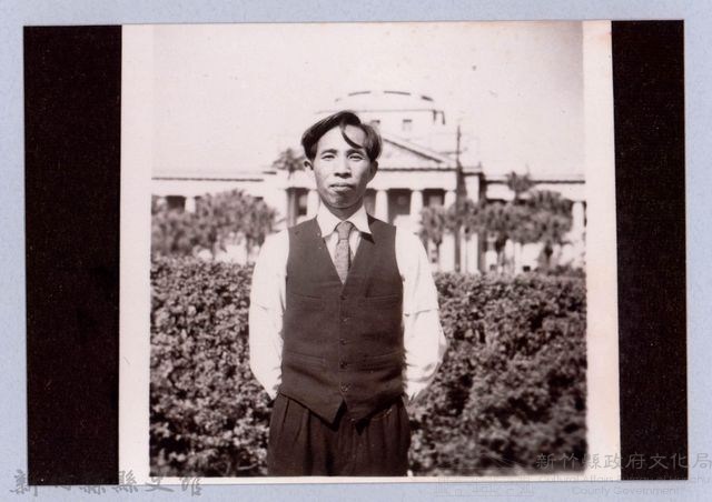 龍瑛宗翻拍照7：龍瑛宗個人照1藏品圖，第1張