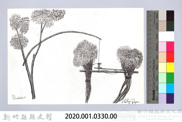 狩獵用具漁用-42樹上鳥類套腳式陷阱-1藏品圖，第2張