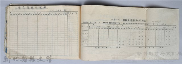 《糧食進出登記簿、糧食進出旬（月）報表記載實例》藏品圖，第37張