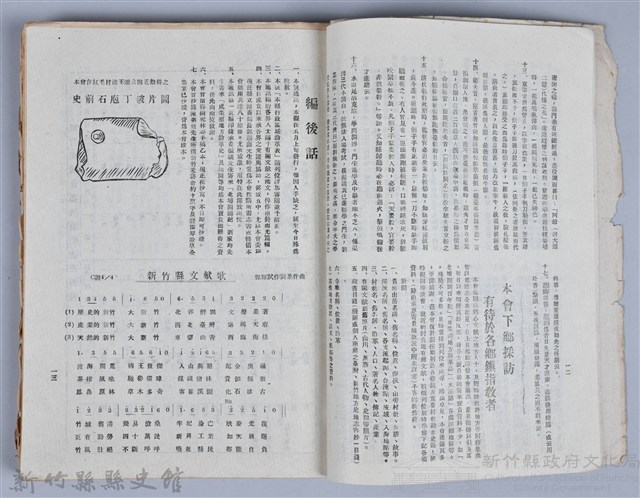 新竹文獻會通訊全一冊(刊印本)藏品圖，第10張