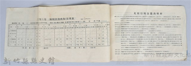 《糧食進出登記簿、糧食進出旬（月）報表記載實例》藏品圖，第20張