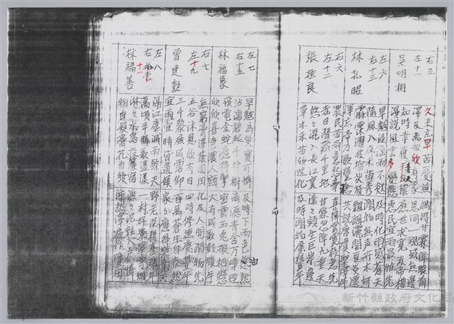 林柏燕輯註：「大新吟社」原稿複印本─五十三藏品圖，第4張
