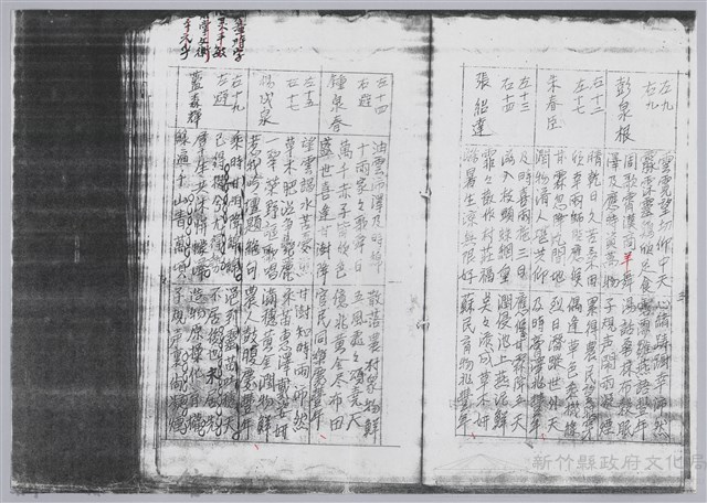 林柏燕輯註：「大新吟社」原稿複印本─五十三藏品圖，第5張
