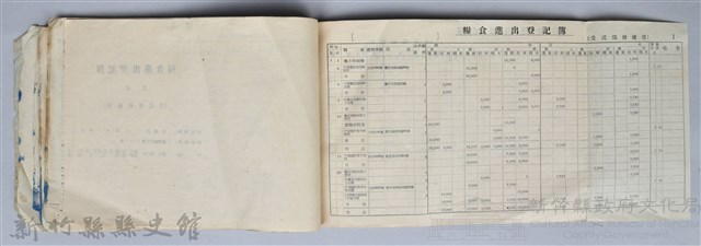《糧食進出登記簿、糧食進出旬（月）報表記載實例》藏品圖，第29張