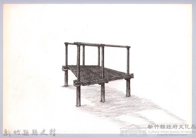 六柱穀倉-24六柱穀倉前開式的搭建4-1：放長向側邊樑藏品圖，第1張