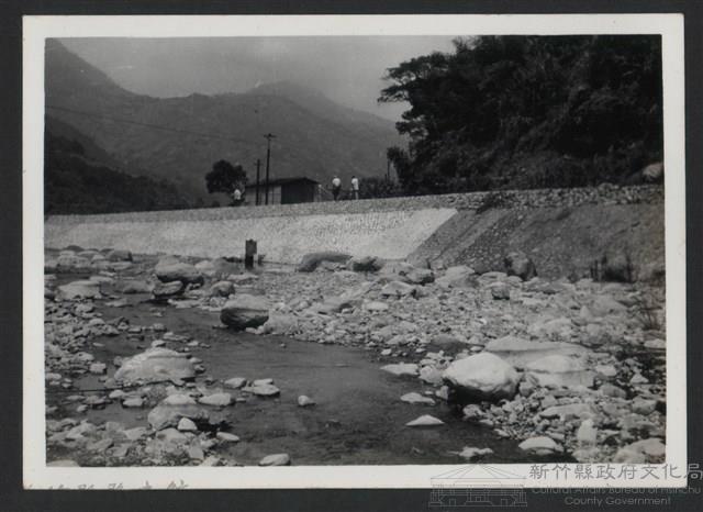 油羅溪尖石堤防復原工程(堤防復原100M)-施工後1藏品圖，第1張