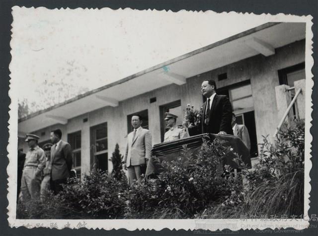 彭縣長出巡各市鎮：五峰鄉(二)中學訓話(一)藏品圖，第1張