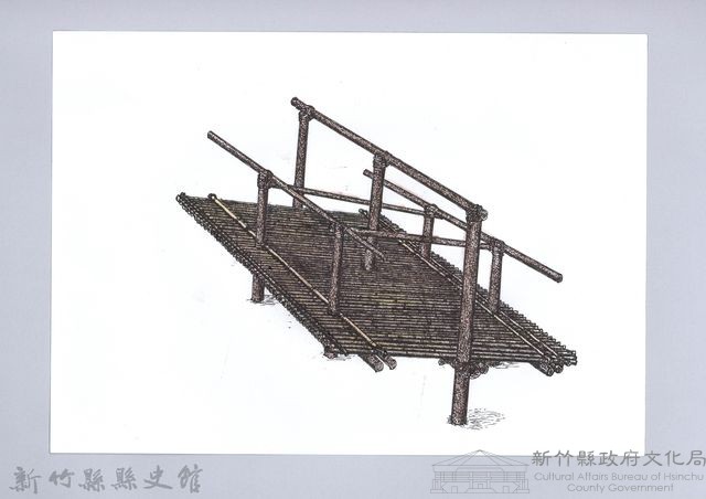七柱穀倉-10七柱穀倉尖頂式的搭建6：放上牆桿座藏品圖，第1張