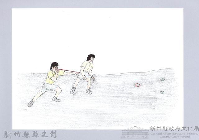 記憶中桃山村童玩的演進-15玩橡皮筋藏品圖，第1張