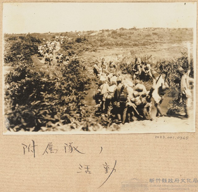 海南戰役附屬隊活動照片藏品圖，第1張