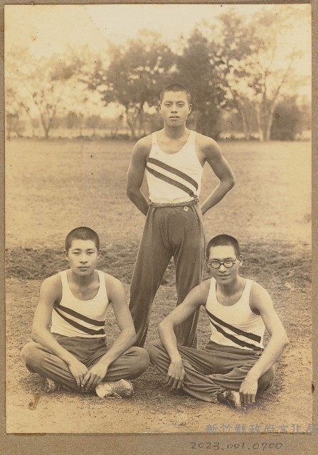 劉興熙宜蘭農林學校田徑隊友照片藏品圖，第1張